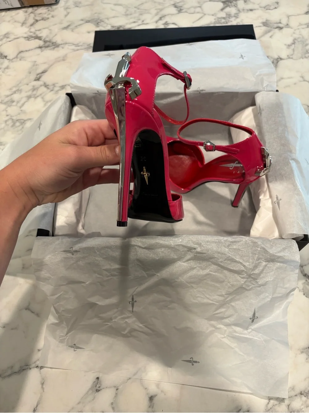 Cesare Paciotti dagger heels AUTHENTIC
